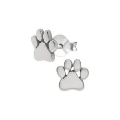 Gift box, oorstekers in flesje, dierenpootjes