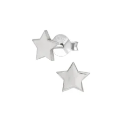 Gift box, oorstekers in flesje, sterren