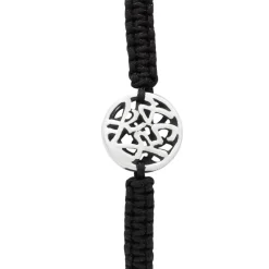 Katoenen armband met Chinees teken Rijkdom