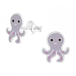 Zilveren oorstekers, octopus