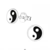 Zilveren oorstekers, yin en yang