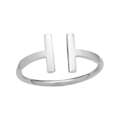 Zilveren ring, niet gesloten