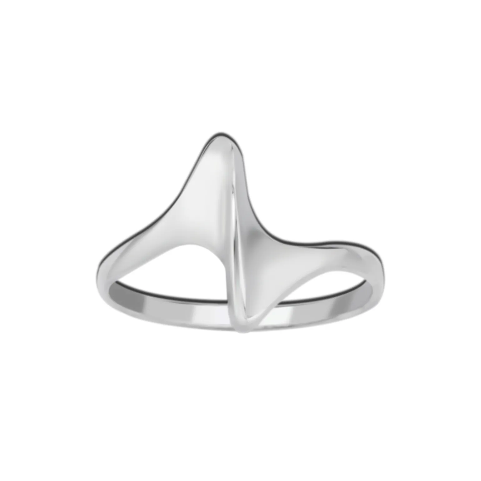 Zilveren ring, punt